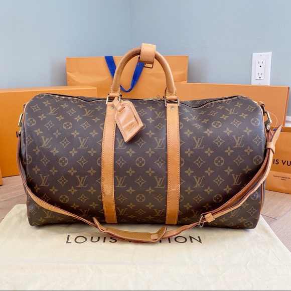 Louis Vuitton Handbags - ♥️KEEPALL BANDOULIERE 50♥️ Authentic LV Travel Bag